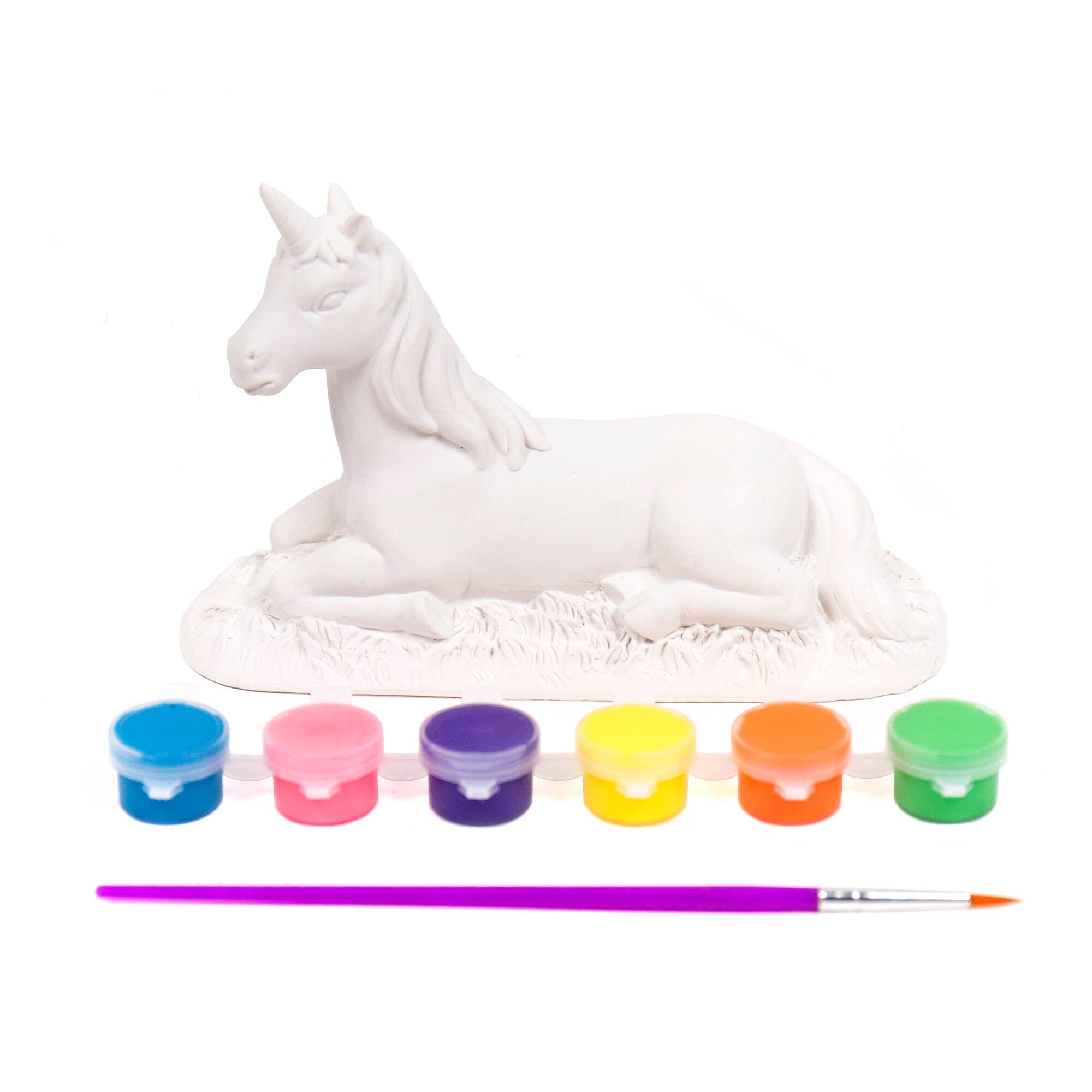 12 Pack: Color Zone® Paint Your Own Unicorn